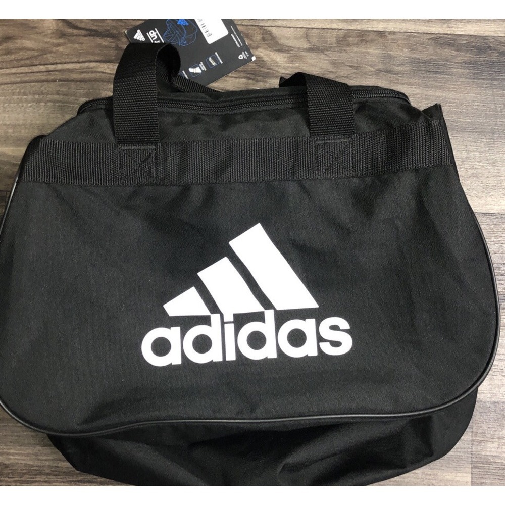 Adidas Originals Diablo 2 Small Duffle Bag gym travel carry‎ on Black and White